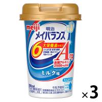 明治 メイバランスArg Miniカップ ミルク味 1セット（3本）