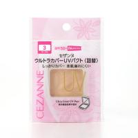 CEZANNE（セザンヌ） ウルトラカバーUVパクト 詰替 3 オークル SPF50+・PA++++ セザンヌ化粧品