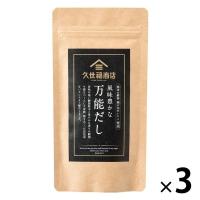 【3個セット】久世福商店　風味豊かな万能だし　40g（8g×5包入）