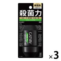 GATSBY（ギャツビー）プレミアムタイプ デオドラント ロールオン アクアティックシトラス 60ml 3個 マンダム