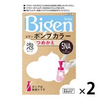 ビゲン ポンプカラー 詰め替え 5NA 深いナチュラリーブラウン 1セット（2個） hoyu（ホーユー）