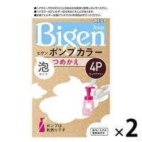 ビゲン ポンプカラー 詰め替え 4P ピュアブラウン 1セット（2個） hoyu（ホーユー）