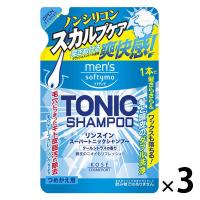 メンズソフティモ リンスイン スーパートニックシャンプー 詰め替え 400ml 3個 コーセーコスメポート
