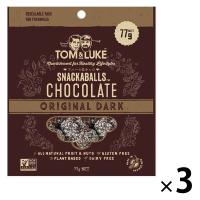 トム＆ルーク フルーツ＆ナッツ チョコレート スナックボール オリジナル 77g 1セット（1袋×3）