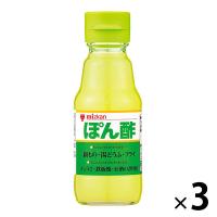 ミツカン ぽん酢 150ml 1セット（1本×3） お酢 食酢 酢 ポン酢 食塩無添加