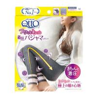 寝ながらメディキュット フワッとキュッと パジャマレギンス ネイビーグレー M Dr.Scholl（ドクターショール) レディース