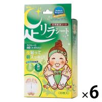 足リラシート よもぎ 30枚入 6個 中村