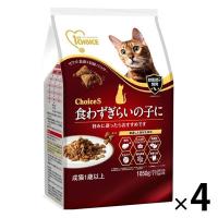 （送料無料）ファーストチョイス ChoiceS 食わずぎらいの子に 成猫用1歳以上 チキン 1050g（175g×6袋）4袋
