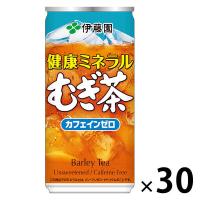 【ワゴンセール】伊藤園 健康ミネラルむぎ茶 190g 1箱（30缶入）（わけあり品）