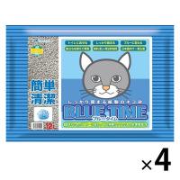 LOHACO - ブルータイム 紙砂 猫砂 12L 4袋 サンメイト