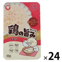 朝市場 猫用 鶏の旨みスープ チキン 60g 24袋 F＆Bell キャットフード パウチ
