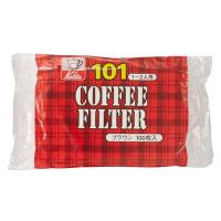 コーヒーフィルター NK101 1〜2杯用 ペーパーフィルター ブラウン #11107 1袋（100枚入）カリタ