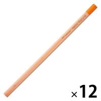 トンボ鉛筆 色鉛筆 ハローネイチャー 単色 橙色 CB-KHN28 1セット（1本×12）