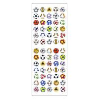 奥山商会 クリアーシール サッカーボール ZC549 1枚