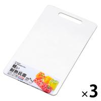 新輝合成 軽い耐熱抗菌まな板L 1セット(3個)