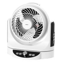 YAMAZEN 23cm DCサーキュレーター 上下・左右首振り リモコン式 風量8段階 YAR-AD238(WB) 1台