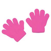 アーテック ミニのびのび手袋 蛍光ピンク 18680 1パック（10双組）