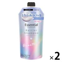 エッセンシャルプレミアムバリアシャンプーグロウ 詰替 340ml 2個 花王