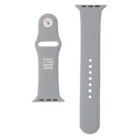 AppleWatchベルト（シリコン）38/40/41mm対応 ブルー LAKOLE/ラコレ