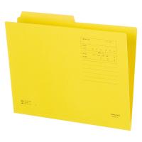 コクヨ 1/2カットフォルダー カラー A4 A4-2F-1Y 5冊