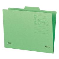 コクヨ A4 1/3カットフォルダー(カラー) A4-3F-2G 1袋(10冊入)