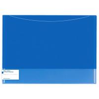 コクヨ クリヤーホルダー 2ポケットエンベロープ A4 ダ フ-5770DB 1セット(15枚)