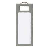 コクヨ キーホルダー名札＜KEYSYS＞ グレー 4本入 ナフ-S230M 1セット(40個:4個入×10パック)