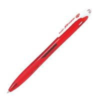 パイロット 油性ボールペン レックスグリップ(極細) 0.5mm レッド軸 赤インク BRG-10EF-RR 1本