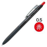 アスクル なめらか油性インクボールペン ロング筆記タイプ 0.5mm赤 50本  オリジナル