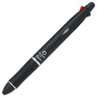 パイロット 多機能ボールペン ドクターグリップ4+1 細字 0.7mm 4色ボールペン+シャープ ブラック軸 BKHDF1SFN-B 1セット(10本)