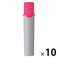 プロッキー 水性ペン 太・細ツイン 詰替カートリッジ 蛍光桃 10本 PMR70K.13 三菱鉛筆 uni