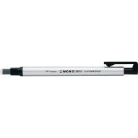 トンボ鉛筆 ホルダー消しゴムモノゼロ角シルバー EH-KUS04 1セット（5個）