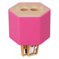 シヤチハタ 鉛筆削り ケズリキャップ ツイン ピンク ZKC-W2/H 1個