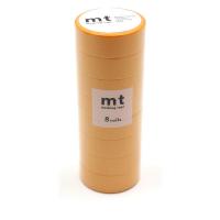 カモ井加工紙 mt マスキングテープ 8P(同色8巻セット) ひまわり 幅15mm×7m MT08P194R 1個