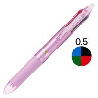 フリクションボール4　0.5mm　ピンク軸　消せる4色ボールペン　LKFB-80EF-P　パイロット