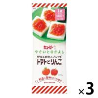 【1歳頃から】キユーピー　やさいとなかよし スプレッドトマトとりんご 3袋 幼児食
