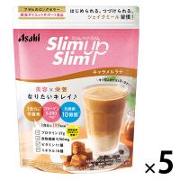 スリムアップスリム シェイク キャラメルラテ 5袋 アサヒグループ食品株式会社