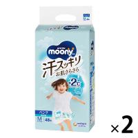 ムーニーマン おむつ パンツ M（6kg〜12kg）1セット（48枚×2パック）汗スッキリ 男女共用 ユニ・チャーム