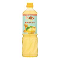 業務用フルーティス りんご酢柚子はちみつ（6倍濃縮タイプ）1000ml 1本 ミツカン 飲む酢 お酢
