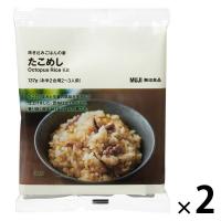 無印良品 炊き込みごはんの素 たこめし １３７ｇ（お米２合用２〜３人前） 1セット（1袋×2） 良品計画