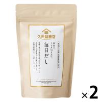 久世福商店 素材の、 うまみ引き立つ。 毎日だし 49g（7g×7包） 1セット（1袋×2） サンクゼール だしパック