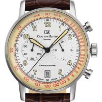 Carl von Zeyten カール・フォン・ツォイテン 電池式クォーツ 腕時計　[CvZ0020WH] 正規品   デイト  クロノグラフ | 8号店