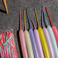 【260Q】マカロンバルーンアート 風船 100個セット ペンシルバルーン マジックバルーン 割れにくい 誕生日 飾り付け 大量 風船セット  ぺたんこ配送