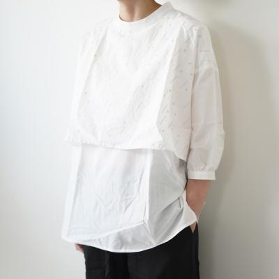 Stamp and diary 刺繍半袖ブラウス STAMPSのスタッフが着てみたシリーズ＞刺繍のブラウス – STAMPS