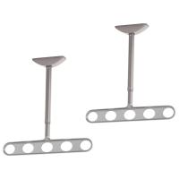 川口技研 軒天用物干し ホスクリーン ZA-0645-ST ステンカラー 2本1組 | はいじストア