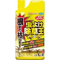 フマキラー 除草剤 根まで枯らす虫よけ除草王プレミアム1L ( 442038 ) | 配管材料プロトキワ