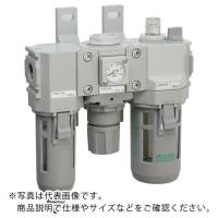 CKD FRLユニット F.R.Lコンビネーション 接続口径3/8 ( C2500-10-W-F ) CKD(株) | 配管材料プロトキワ