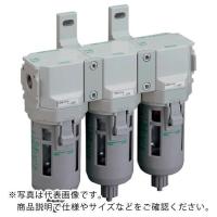 CKD FRLユニット F.R.Lコンビネーション 白色シリーズ 接続口径Rc3/4 ( C4000-20-W-F1 ) CKD(株) | 配管材料プロトキワ