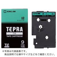 キングジム テプラTRテ-プカ-トリッジ テープ色:緑 文字色:黒  ( TC9G ) | 配管材料プロトキワ