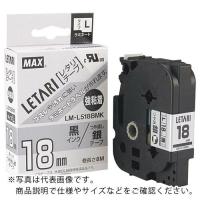MAX ビーポップミニ用ラミネートテープ  透明×黒文字 6mm幅×8m巻  ( LM-L506BC ) | 配管材料プロトキワ